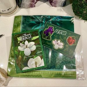 Southern Botanical Oracle with Oak Leaf Cloth & Stickers